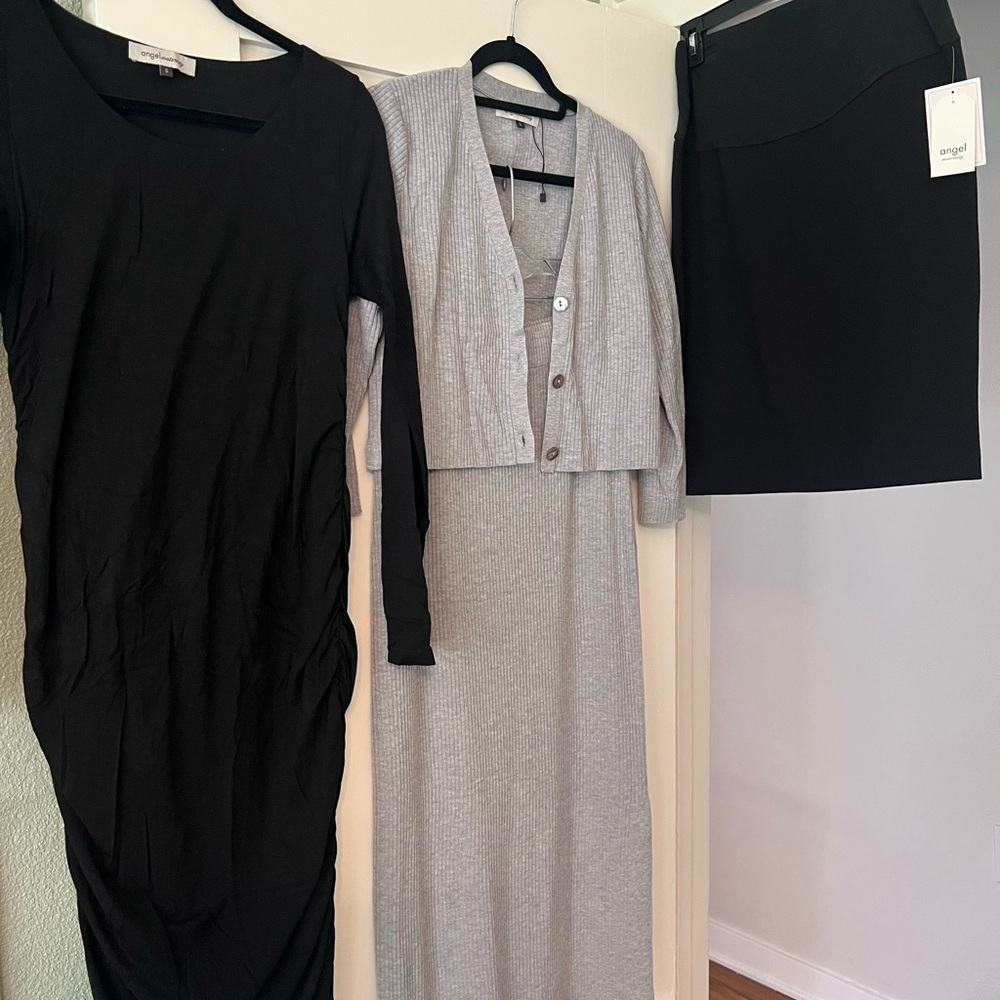 Angel Maternity Workwear lot of 3 size Small